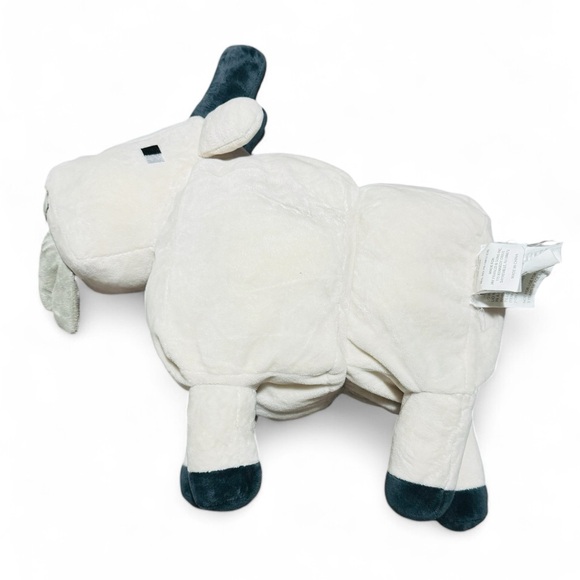 Minecraft Plush Goat 16" Mojang Microsoft PLUSH Pillow White 2021 - Picture 1 of 7